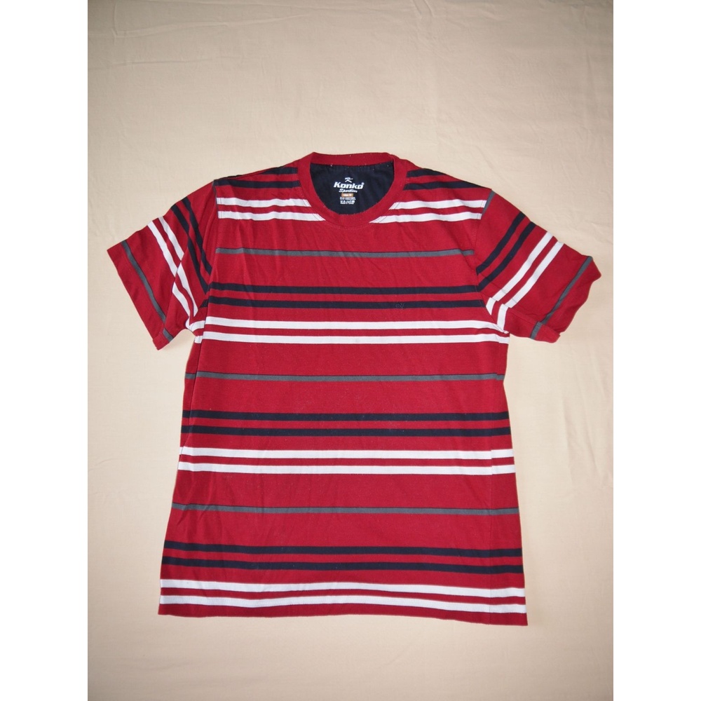 T-Shirt Men's Red Striped